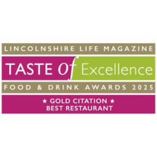 Lincolnshire Life Magazine Award 2025 for Gold Citation for Best Restaurant