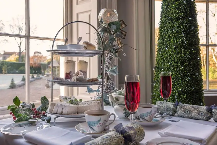 festive christmas afternoon tea lincolnshire