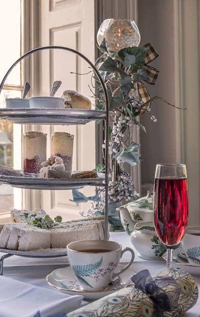 festive christmas afternoon tea lincolnshire