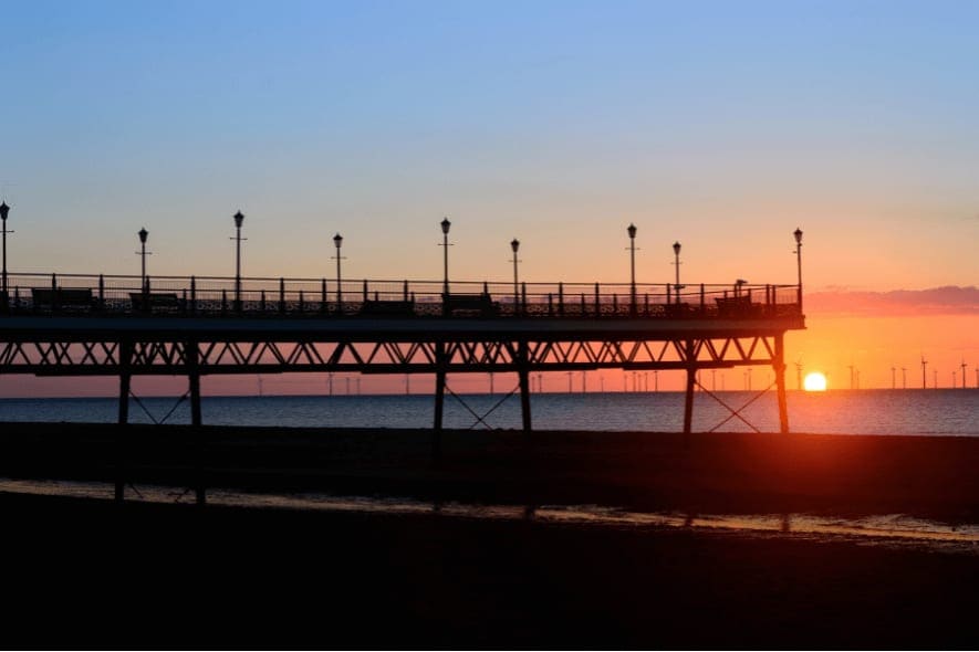 Skegness pier