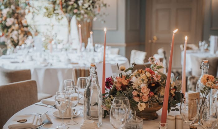 Wedding table decor