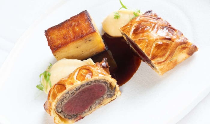 Venison wellington
