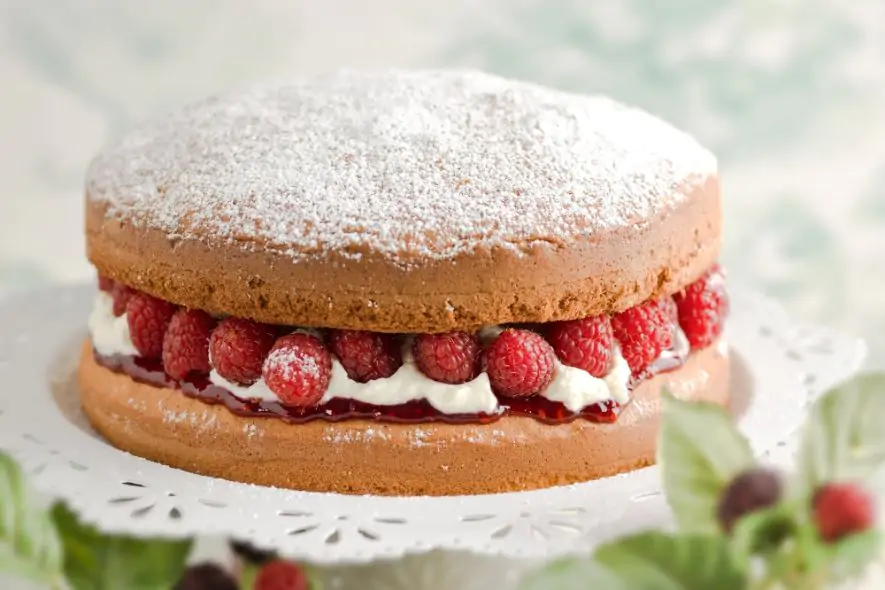 victoria sponge cake